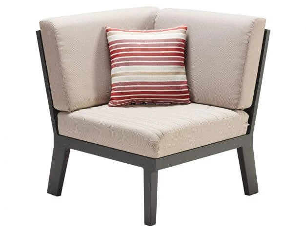 Loungeset Ecke Regency 7-teilig Alu-Teak Living 8 Loungeset Ecke Regency 7-teilig Alu-Teak Living – Bild 6