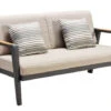 Alu-Teak Loungemöbel Regency Loungesofa 2-Sitzer -Gartenmöbel Verkäufe aluminium loungemoebel serie regency loungesofa 2 sitzer 627x627