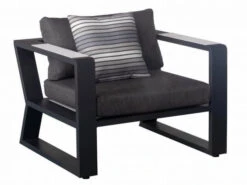 Alu Loungesessel Lovina Anthracite