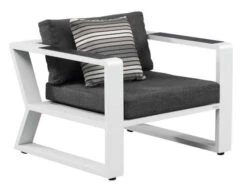 Garten Lounge Set Lovina White 4-teilig -Gartenmöbel Verkäufe aluminium loungeset lovina white sessel 627x627 1