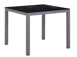 Alu New Superstone Gartentisch Serie Melago Graphit