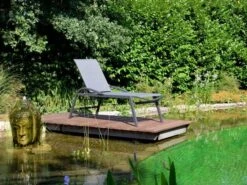 Alu Komfort Sonnenliege Karon Anthrazit|dark-grey -Gartenmöbel Verkäufe aluminium sonnenliege komfort karon ambientebild 627x627