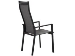 Alu Stapelsessel Trivento Highback Anthrazit|light-smoke -Gartenmöbel Verkäufe aluminium stapelsessel hoch trivento highback anthrazit light smoke rueckansicht 627x627