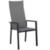 Alu Stapelsessel Trivento Highback Anthrazit|light-smoke -Gartenmöbel Verkäufe aluminium stapelsessel hoch trivento highback anthrazit light smoke 627x627