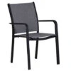 Aluminium Stapelsessel Marina Anthrazit|light-smoke