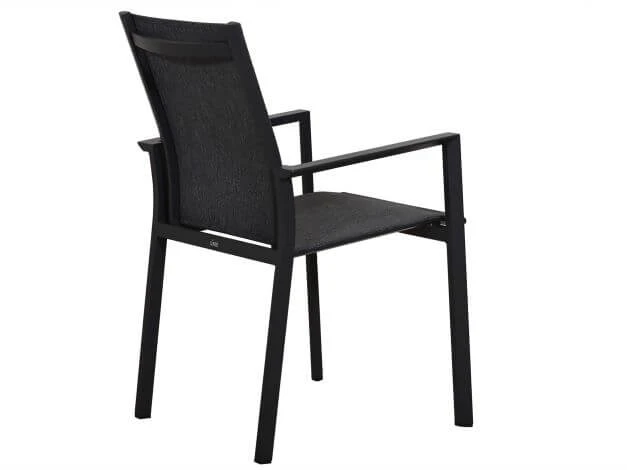 Alu Stapelsessel Trivento Anthrazit|dark-smoke 6 Alu Stapelsessel Trivento Anthrazit|dark-smoke – Bild 4