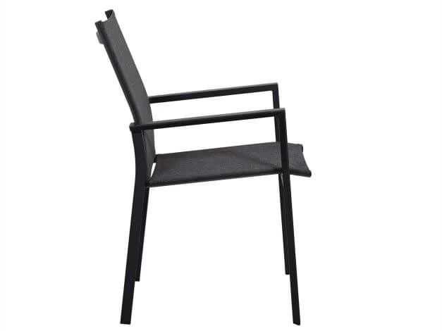 Alu Stapelsessel Trivento Anthrazit|dark-smoke 5 Alu Stapelsessel Trivento Anthrazit|dark-smoke – Bild 3