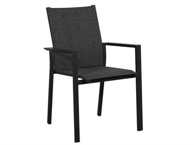 Alu Stapelsessel Trivento Anthrazit|dark-smoke 3 Alu Stapelsessel Trivento Anthrazit|dark-smoke