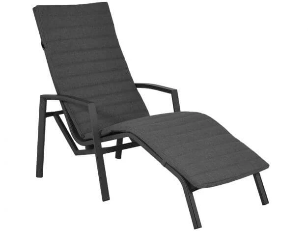 Bäderliegen Polster Auflage Santa Fe Anthrazit 3 Bäderliegen Polster Auflage Santa Fe Anthrazit