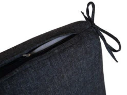 Sesselauflage Venice Hoch Royal Black 120x50cm 6 Sesselauflage Venice Hoch Royal Black 120x50cm -Gartenmöbel Verkäufe auflage venice royal black detailbild 627x627 1