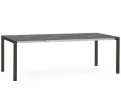 Ausziehtisch Rivero Edelstahl Anthrazit 180/240x100cm