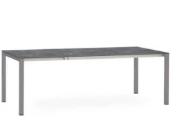 Ausziehtisch Rivero Edelstahl Graphit 180/240x100cm