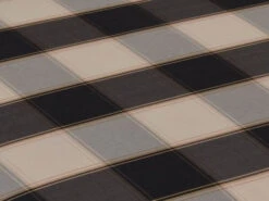 Bankauflage Santos Anthrazit-kariert 110cm 2-Sitzer 5 Bankauflage Santos Anthrazit-kariert 110cm 2-Sitzer -Gartenmöbel Verkäufe bankauflage santos schwarz kariert detailbild 627x627