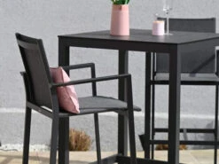 Aluminium Barhocker Trivento Anthrazit|dark-smoke -Gartenmöbel Verkäufe barhocker trivento aluminium ambientebild 3 627x627