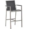 Edelstahl Barhocker Palladium Silvergrey -Gartenmöbel Verkäufe barstuhl barhocker edelstahl palladium alu armlehne 627x627