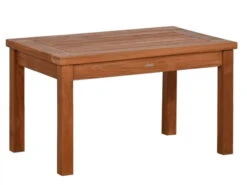 Teakholz Beistelltisch Aspen Geölt 65x45cm