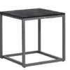 Beistelltisch Outdoor Melago Alu Graphit HPL 45x45cm -Gartenmöbel Verkäufe beistelltisch outdoor quadratisch aluminium graphit hpl nero 627x627