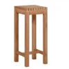 Teak Beistelltisch Pflanzentisch Hocker Samoa 25x25x60cm -Gartenmöbel Verkäufe beistelltisch pflanztisch garten teak teakholz samoa 25x25x60cm 627x627