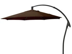 Ampelschirm Manhattan Ø350cm Black Coffee