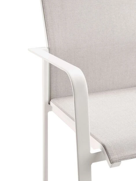 Breeze Stapelsessel Hoch Alu White Softex Shell 3 Breeze Stapelsessel Hoch Alu White Softex Shell