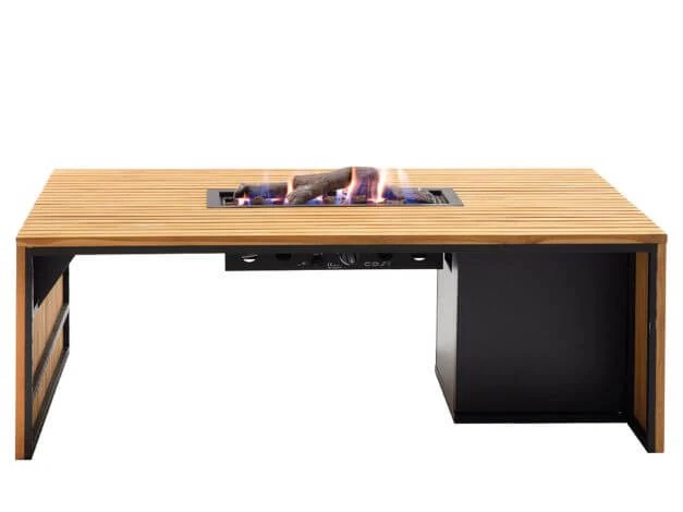 Feuertisch Cosibridge 140 Teakholz 4 Feuertisch Cosibridge 140 Teakholz – Bild 2