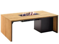 Feuertisch Cosibridge 140 Teakholz