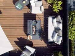 Feuertisch Cosidesign Line 120 Keramik Black Marble Mit Glasrahmen -Gartenmöbel Verkäufe cosidesign feuertisch 120 black keramik black marble mit glas set ambientebild 4 627x627