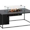 Feuertisch Cosidesign Line 120 Keramik Black Marble Mit Glasrahmen -Gartenmöbel Verkäufe cosidesign feuertisch 120 black keramik black marble mit glas set 627x627