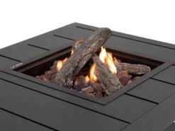 Feuertisch Cosiflow Straight Alu Anthracite Mit Glasrahmen -Gartenmöbel Verkäufe cosiflow straight anthracite feuertisch cosifires mit detailbild 1 627x627 1