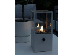 Tischfeuer Cosiscoop Dome White -Gartenmöbel Verkäufe cosiscoop dome white tischfeuer ambientebild 1 627x627