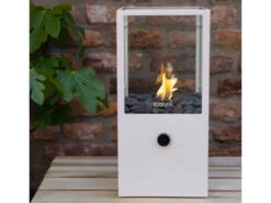 Tischfeuer Cosiscoop Dome White -Gartenmöbel Verkäufe cosiscoop dome white tischfeuer ambientebild 4 627x627