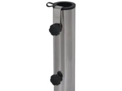 Balkon Sonnenschirmständer 30kg Granit Grau 5 Balkon Sonnenschirmständer 30kg Granit Grau -Gartenmöbel Verkäufe detailbild edelstahl standrohr flexible klemmung 627x627 5