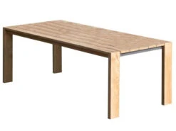 Blackpool Gartentisch Teakholz Gebürstet 220x100cm