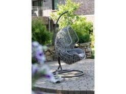 Hängesessel Hängekorb Madeira Grey Kissen Dark Grey -Gartenmöbel Verkäufe devries haengesessel haengekorb madeira 60017 ambientebild 3 627x627