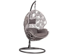 Hängesessel Hängekorb Madeira Grey Kissen Dark Grey