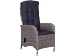 Juan Dining Relaxsessel 8mm Smokey Grey -Gartenmöbel Verkäufe devries juan relaxsessel polyrattan smokey grey 40518 sitzposition 627x627
