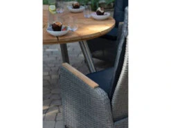 Miraflor Relaxsessel 8mm Smokey Grey Teakarm -Gartenmöbel Verkäufe devries miraflor relaxsessel teakarm smokey grey ambientebild 3 627x627