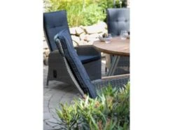 Miraflor Relaxsessel 8mm Smokey Grey Teakarm -Gartenmöbel Verkäufe devries miraflor relaxsessel teakarm smokey grey ambientebild 4 627x627