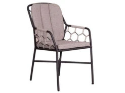 Rinca Diningsessel 7mm Flatrope Grey