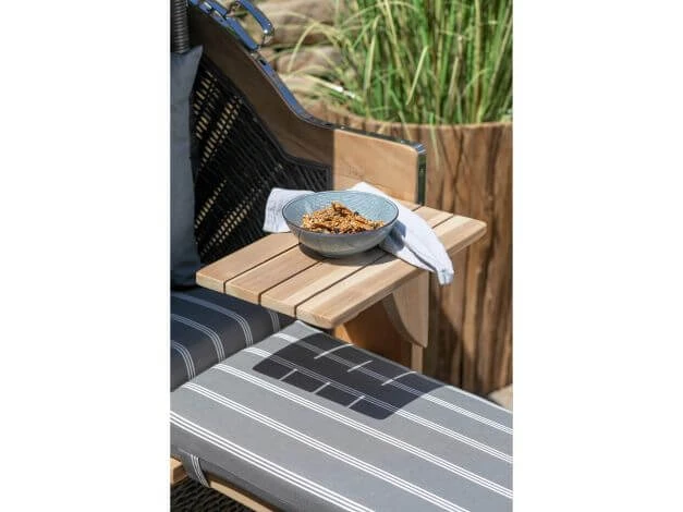 Teak Strandkorb PURE® Albatros XL Stone Grey Dessin 235 8 Teak Strandkorb PURE® Albatros XL Stone Grey Dessin 235 – Bild 6