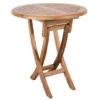 Trinidad Klapptisch Ø70cm Teakholz -Gartenmöbel Verkäufe devries trinidad klapptisch 70cm rund teakholz 62080c 627x627