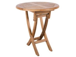 Trinidad Klapptisch Ø70cm Teakholz