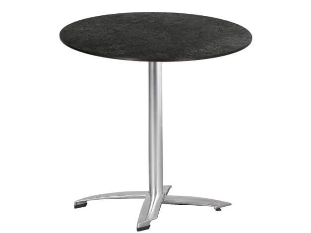 Gartentisch Klapptisch Willington Ø80cm Aluminium HPL 3 Gartentisch Klapptisch Willington Ø80cm Aluminium HPL