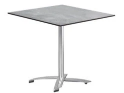 Gartentisch Klapptisch Willington 80x80cm Aluminium HPL