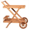 Servierwagen Teakholz Woodie Mit Abnehmbarem Tablett -Gartenmöbel Verkäufe devries woodie teakholz servierwagen butler 66146 seitenansicht 627x627