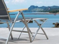 Fußhocker Edelstahl Palladium Silvergrey -Gartenmöbel Verkäufe edelstahl fusshocker palladium ambientebild 627x627