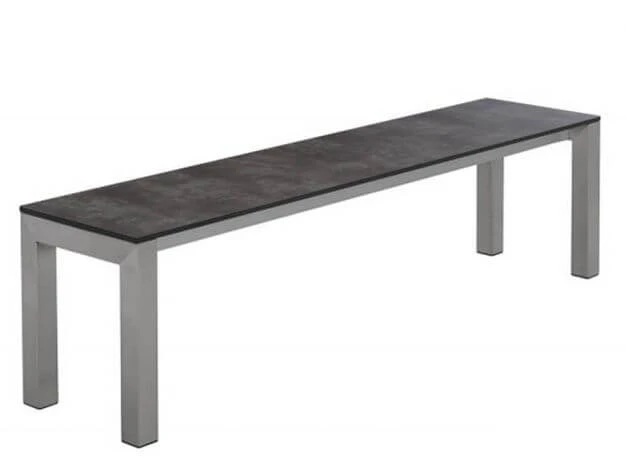 Gartenbank Edelstahl HPL Sydney 3 Gartenbank Edelstahl HPL Sydney