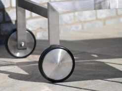 Edelstahl Gartenliege Rhodium Easy Lift Light-smoke -Gartenmöbel Verkäufe edelstahl gartenliege rhodium easy lift detailbild 627x627 1