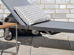 Edelstahl Gartenliege Rhodium Easy Lift Light-smoke -Gartenmöbel Verkäufe edelstahl gartenliege rhodium easy lift light smoke detailbild 1 627x627