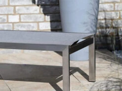 Edelstahl Gartenliege Rhodium Easy Lift Light-smoke -Gartenmöbel Verkäufe edelstahl gartenliege rhodium easy lift light smoke detailbild 2 627x627